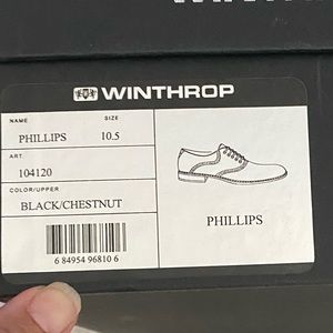 Winthrop-Phillips dress shoes.